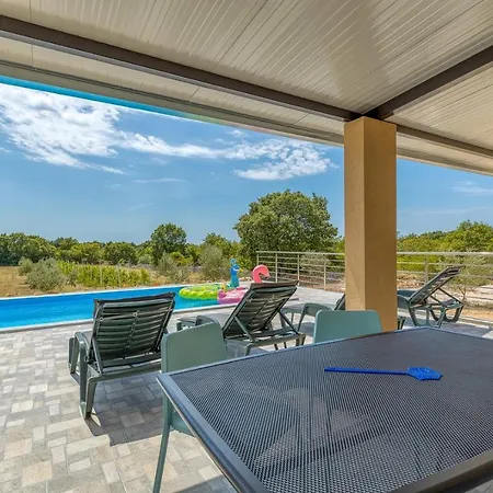 House Karbonaca With Private Pool Vakantiehuis Juršići
